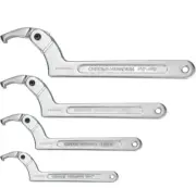 4 pcs Spanner Wrench Set, Adjustable C Pin Spanner Hook Wrench Tool