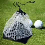 Golf Ball Bag Small Nylon Mesh Bag Net Bag for Tennis Balls Washing Toys