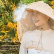 Fishing Cap Anti Mosquito Bug Insect Bee Net Mesh Head Face Cover Hat Net Cover