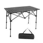 Camping Table Folding Portable Camp Aluminum Fold Up Lightweight Roll Up Table
