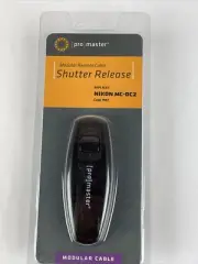 Promaster #1957 Modular Remote Cable Shutter Release For Nikon MC-DC2 New In Box