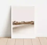 Neutral Abstract Landscape Art Print Instant Modern Art Contemporary Abstract