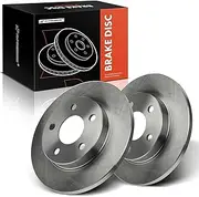 A-Premium Rear Disc Brake Rotors Compatible with Ford Taurus Mercury Sable 1993-2005 Lincoln Continental 1993-2002 2-PC Set