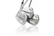 MacGregor Golf Tour Grind Milled Face Golf Wedge Set, Chrome, Mens Left Hand
