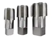 3 PIECE NPT TAPER PIPE TAP SET (1-1/4~2") (1011-3303)