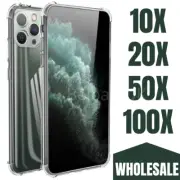 Wholesale Bulk Clear Case For iPhone 14 13 12 11 Pro XS XR 8 7 Shockproof Cover