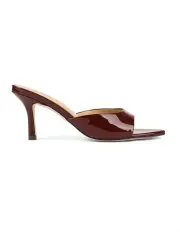 [Siren] Margot Point Toe Mules in Wine