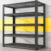 REIBII Garage Shelving 3000LBS Storage Shelves Heavy Duty Shelving Adjustable In