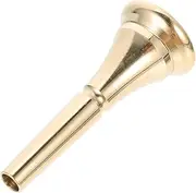 French Horn Mouthpiece Musical Instruments Baritone Mouthpiece Bass Accessories Trombone Mouthpiece Horn Practice Mouthpiece Small Horn Mouthpiece Useful Horn Mouthpiece Golden Generic