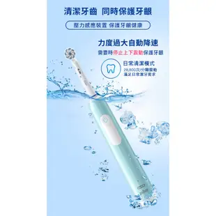 德國百靈Oral-B 3D電動牙刷 PRO1 (簡約白/孔雀藍)