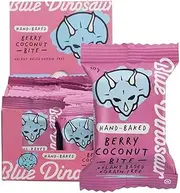 Blue Dinosaur Berry and Coconut Bites, Berry and Coconut 540 grams, Pack of 18