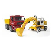 Bruder - MAN TGA Construction Truck with Liebherr Excavator