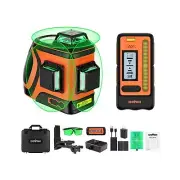 Outdoor Laser Level with Receiver : Daylight High Visibility Laser Level 360 ...