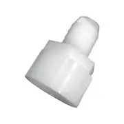 Green Leaf CBA1238BG1 Nylon White Adapter 1/2 MPT x 3/8 Dia. in. (Pack of 5)