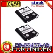 2 X FOR UNIDEN BP38 BP40 UHF HANDHELD RADIO REPLACEMENT BATTERY+NEW+WARRANTY