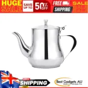 Small Stainless Steel Teapot (Silver, 570 Ml)