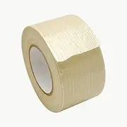 JVCC Premium Grade Filament Strapping Tape [Polyester] (765P): 1-1/2 in. x 60 yds. (Natural)