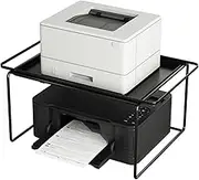 Printer Holder Printer Stand Printer Desk Steel Printer Rack Corner Desktop Double-Layer Storage Rack Office Home Copy Rack For Fax Machine Scanner Files Books Printer Shelf Printer Rack Printer Table