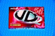 MAXELL UD 2 54 1999 JAPAN TYPE II BLANK CASSETTE TAPE (1) (SEALED)