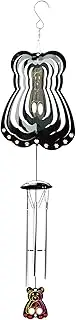 Outdoor Wind Chimes - 3D Decorative Rotating Wind River,Garden Spinners Pendant, Yard Art Decor for Outdoor Garden, Patio Ambiance