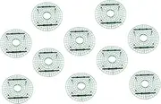 GARIOUANS 10pcs Climbing Plant Support Racks for Strawberries Easy Assembly Garden Tools for Vertical Planting Durable Plastic Brackets to Enhance Strawberry Growth and Harvest Rate