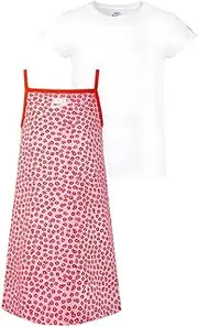 [Nike] Girls' Floral 2-Piece Set 36L816 Dress (Pack of 1)