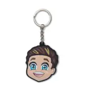 Mercesdes AMG Petronas George Russell Caricature Keyring