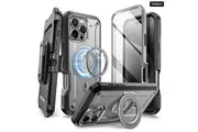 For Iphone 16 Pro Max 6.8 Ub Pro Mag Full Body Rugged Phone Case With Built-In Screen Protector Belt-Clip