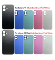 For iPhone 16 / iPhone 16 Plus Battery Back Cover Glass Rear Door Replacement