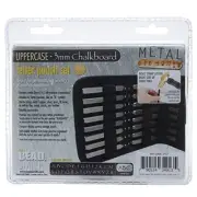NEW Chalkboard Ltr Set Upper, Case Punch 27 Pc (3mm) LPS67 LETTER STAMP SET#523