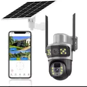 Hi-Tech 4G LTE cellular solar Wireless Security Camera