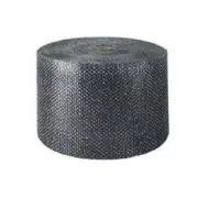 3/16" Small Bubble Cushioning Wrap Black Roll 500' x 12" Wide 500FT Perf 12"