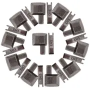 20 Sets Zipper Stoppers Ends Zipper Bottom Stops Replacement Zipper Stops