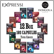 12 BOX (192) You Choose Expressi Automatic Coffee Machine Capsules Pods ALDI