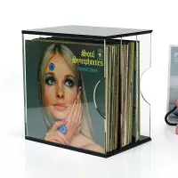 在飛比找樂天市場購物網優惠-CD架 碟片架 CD收納 黑膠唱片收納架12寸壓克力專輯碟片