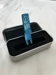 Scotty Cameron Aqua Blue Junkyard Dog Pivot Divot Tool