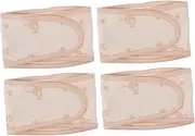 Yardwe Baby Belly Bands 4pcs Cotton Infant Belly Wraps Soft Warm Comfortable for Age Newborns