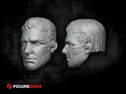 CyberPunk Punisher custom printed replacement head for Marvel figures