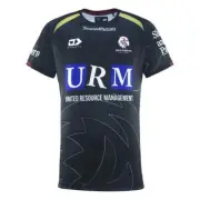 Manly Sea Eagles NRL 2025 Dynasty Black Training Shirt Sizes S-7XL!