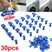 30Pcs Dent Car Paintless Hammer Dent Puller Tabs For Slide Lifter Removal Kit