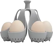 Silicone Egg Cooker Cups - Non-Stick Silicone Egg Poacher Cups, Dishwasher Safe Kitchen Egg Storage Rack | High Temperature Resistant, Fits Drawer, Ideal For Poaching Eggs, Microwave Egg Cooker Cups
