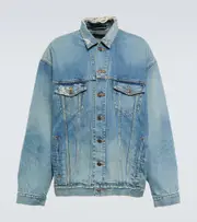[Balenciaga] Balenciaga Patched denim jacket AU 90 blue