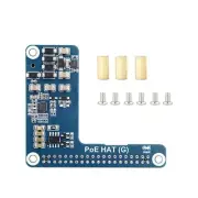 Professional PoE Extension for RPi 5 Networking Power Supply GPIO Expansion