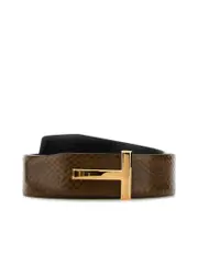 Tom Ford Printed Python Reversible Belt