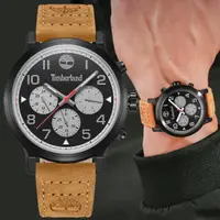 在飛比找momo購物網優惠-【Timberland】天柏嵐 三眼多功能手錶/46mm(T