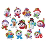Design Works™ So Many Snowmen Felt & Sequin Kit