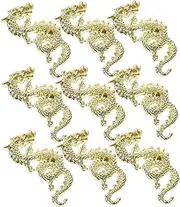 BAZEITFLOW 10Pcs Dragon Nail Charms Nail Decorations for Unique Manicure Art Durable Gems for Parties Weddings and Special Occasions Creative Nail Accessories