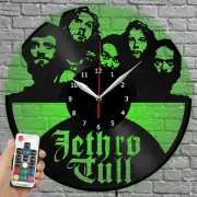 LED Clock Jethro Tull Vinyl Record Wall Clock Led Light Wall Clock 2335