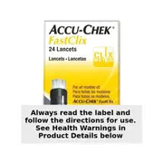 Accu-Chek Fastclix Lancets 24 Pack