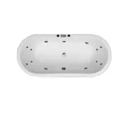 1640*795*470mm Florentine Spa Bath Tub 6/10/14 Jets Acrylic Oval and Round